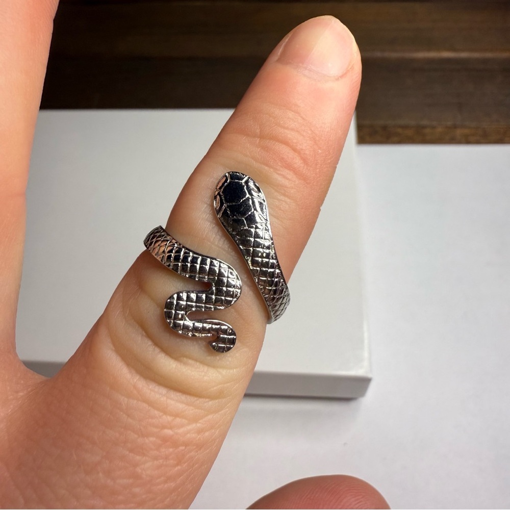 Silver Snake Ring